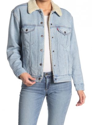 Levi’s Ex-Boyfriend Faux Shearling Jean Jacket